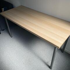 IKEA LAGKAPTEN（ラグカプテン）デスク 140×60cm（オーク調の天板・グレーの脚）/ IKEA LAGKAPTEN desk 140x60 cm (oak effect tabletop, grey legs)の画像