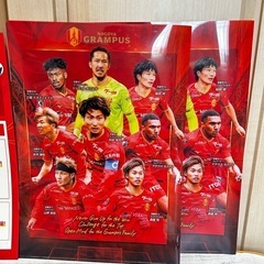新品未使用 名古屋グランパスのクリアファイル2枚セット❁¨̮の画像