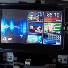 スズキ純正 (クラリオン製) メモリーナビBluetooth/USB再生 ワンセグテレビの画像