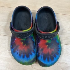 クロックス　キッズ　22センチの画像