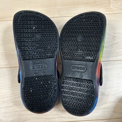 クロックス　キッズ　22センチの画像