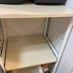 ニトリ　
レンジ　ラック　棚の画像