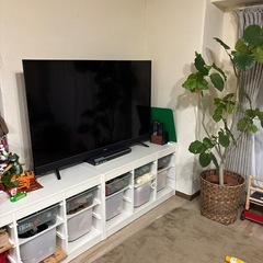 液晶テレビ55インチfire stickTV付き の画像
