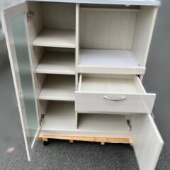 【値下げしました】7/31まで　ニトリ　食器棚　の画像
