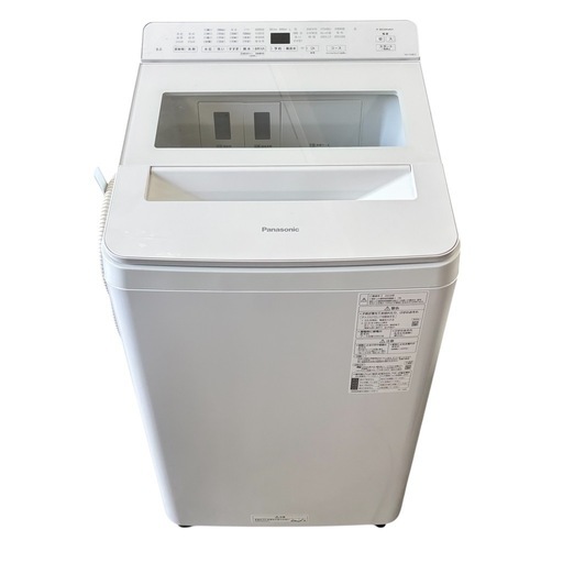 Panasonic NA-FA8K3 全自動洗濯機 液体洗剤・柔軟剤自動投入 Panasonic NA-FA8K3-W(ホワイト) パナソニック 8キロ 洗濯機