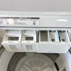 2024年製 Panasonic NA-FA8K3 全自動洗濯機 液体洗剤・柔軟剤自動投入の画像