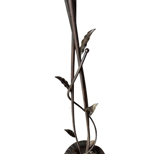 リリーランプ アンティーク フロアランプ 3灯 金属製 高級輸入家具 輸入雑貨 リリーランプ アンティーク フロアランプ 3灯 金属製 高級輸入家具