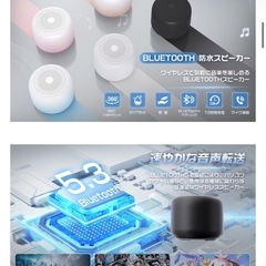 新品未使用Bluetoothスピーカーの画像
