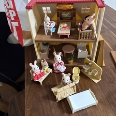 シルバニアファミリーセットの画像