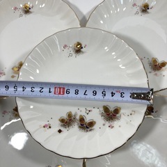 洋食器　プレート　小皿　角100円の画像