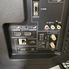 テレビ シャープ製 32型の画像
