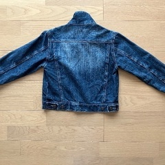 子どもデニムジャケット130の画像