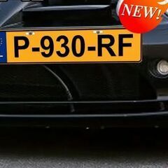 希少　ポルシェやワーゲンなどの外車に　オランダのナンバープレート...