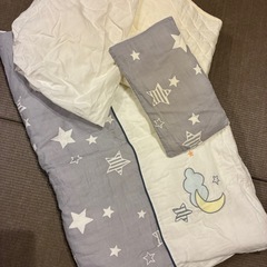 【決まりました】洗えるミニベビー組布団8点セットの画像