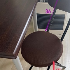 折りたたみ机・椅子の画像