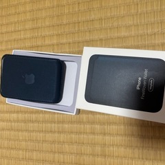 iPhone MagSafe ウォレット　紺色の画像
