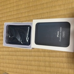 iPhone MagSafe ウォレット　紺色の画像