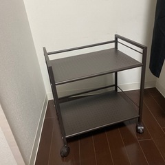 譲り先決定　デスク下収納　デスクワゴンキャスター付　の画像