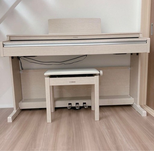 ヤマハ　YAMAHA 電子ピアノ　YDP-165-WA 高低自在椅子＆ヘッドホン