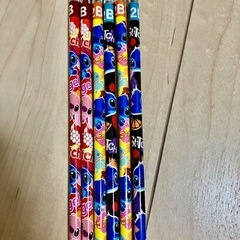 値下げ‼️【ひとつ90円】ディズニー スティッチグッズ　お箸　鉛筆6本セット 未使用品の画像