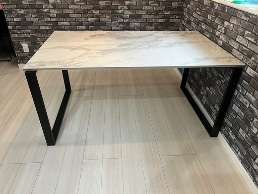 ニトリ　セラミックテーブル　150cm幅　引き取り限定