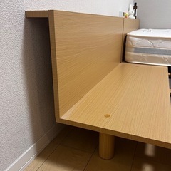 Re:CENO ヘッド付きフロアベッド PIATTO（ベッドフレームのみ）の画像