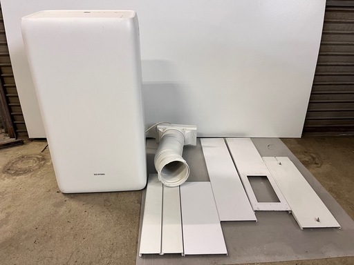 アイリスオーヤマ ポータブル クーラー エアコン 冷風機 8~12畳 2021年モデル 除湿 換気 内部洗浄機能 IPA-3521G-W