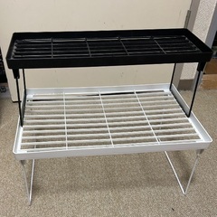 積み重ね整理棚　2つセットの画像