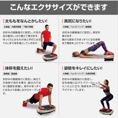 ボディスカルプチャー 振動マシン パワーウェーブミニ マット付 ダイエット ブルブル ぶるぶる 乗るだけ トレーニング インナーマッスル 体幹
エクササイズ フィットネスの画像