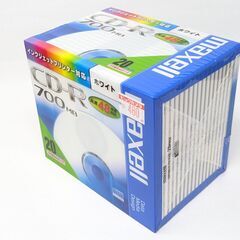 未使用 maxell データ用 CD-R 700MB 20枚の画像