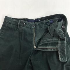 INCOTEX【インコテックス】 スラックス パンツ【42/メンズXS程度/股下73cm/緑系/green】ズボン/ボトムス/Pants/Trouser◆BJ033-eの画像
