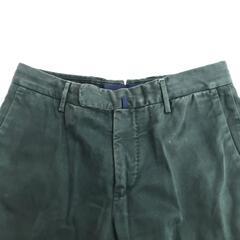 INCOTEX【インコテックス】 スラックス パンツ【42/メンズXS程度/股下73cm/緑系/green】ズボン/ボトムス/Pants/Trouser◆BJ033-eの画像