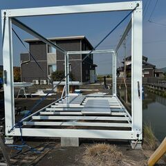 １台限定キズあり⭐︎組立式プレハブ⭐︎物置倉庫⭐︎株式会社エスト⭐︎嬉野の画像