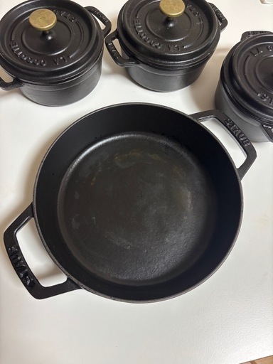 staub ストウブ 4点セット