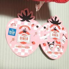 新品☆サンリオキャラクターズ　ストロベリーダイナークッション♪の画像