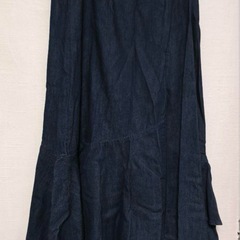 snidel デニム風 ロングスカートの画像