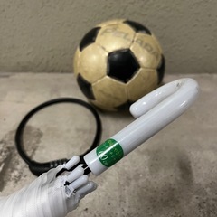 【セット】サッカーボール・キーロック・ビニール傘の画像