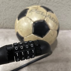 【セット】サッカーボール・キーロック・ビニール傘の画像