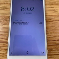 【バッテリー新品】Sony Xperia docomo ホワイトの画像
