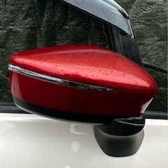 日産ノートEパワーNISMO右ドアミラー　カラーNO.QAB DBA-E12の画像