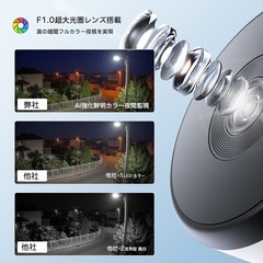【新品未使用品】2K 窓カメラ 防犯カメラ ワイヤレス 監視カメラ インドア 常時録画 玄関/店/自宅見守りカメラの画像
