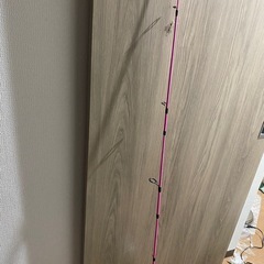 ピンクルアー釣り竿の画像