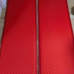 未使用　直営店限定　コールマン　インフレーターマットダブル 赤 未使用 直営店限定 コールマン インフレーターマットダブル 赤