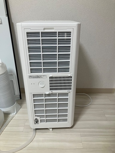 美品　2025年式　アイリスオーヤマポータブルクーラー➕ダクトカバー　※引取限定 楽天市場】スポットクーラー スポットエアコン アイリスオーヤマ