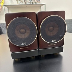 希少☆美品☆JVC☆ケンウッド☆ウッドコーンスピーカー☆の画像
