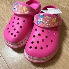 未使用💓プリキュア光るサンダル19cm