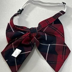 スクールリボン　赤の画像