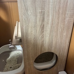 猫家具　トイレスペース＆収納の画像