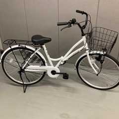 《江戸川区平井　引き取りのみ》ほぼ新品　24インチ　自転車　ママチャリの画像