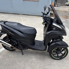 【YAMAHA トリシティ155 大人カスタム　側車付き登録　トライク　普通免許の画像